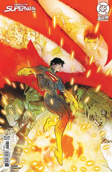 Absolute Superman #15  C Carmine Di Giandomenico Card Stock Var