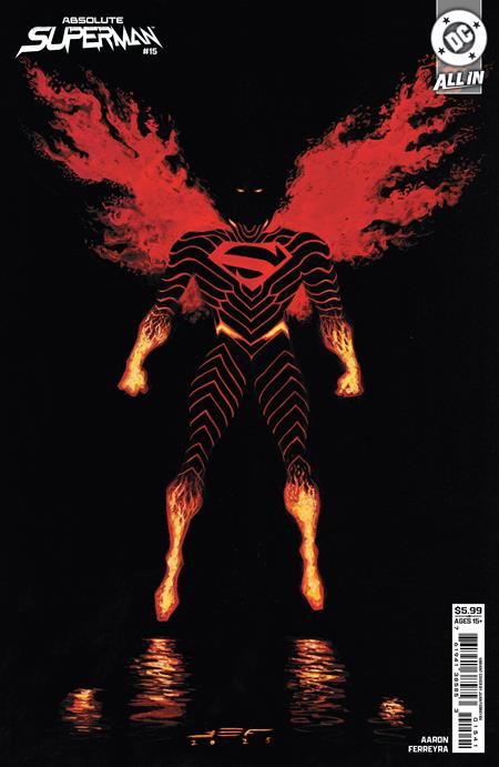 Absolute Superman #15  D Juan Ferreyra Card Stock Var
