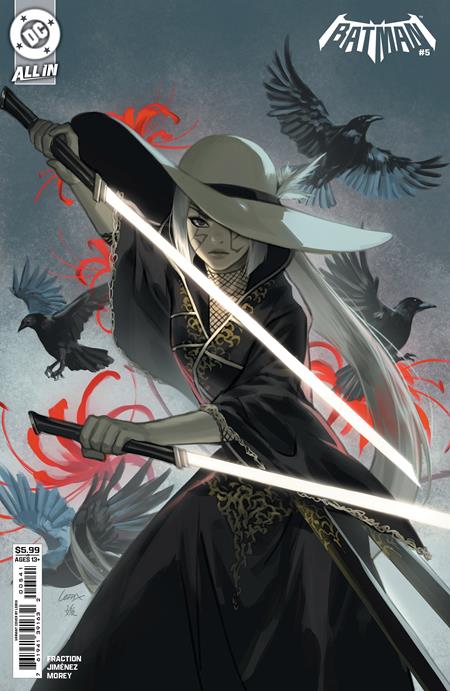 Batman #5  D Lesley Leirix Li Card Stock Var