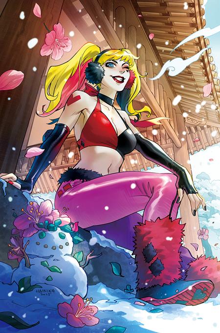 Harley Quinn #58  E Haining Sweater Weather Card Stock Var