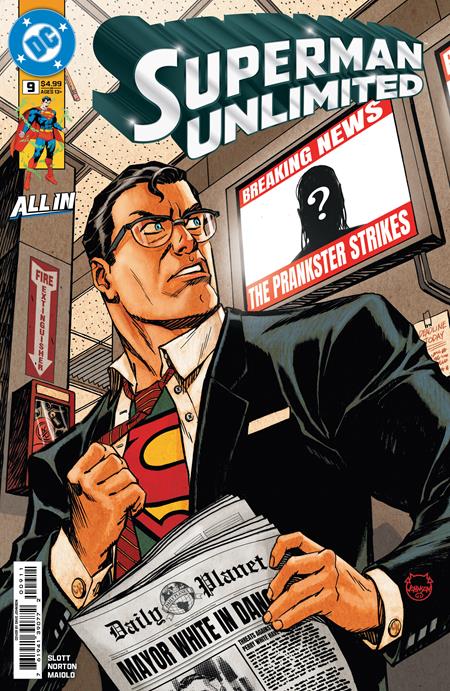 Superman Unlimited #9  A Dave Johnson