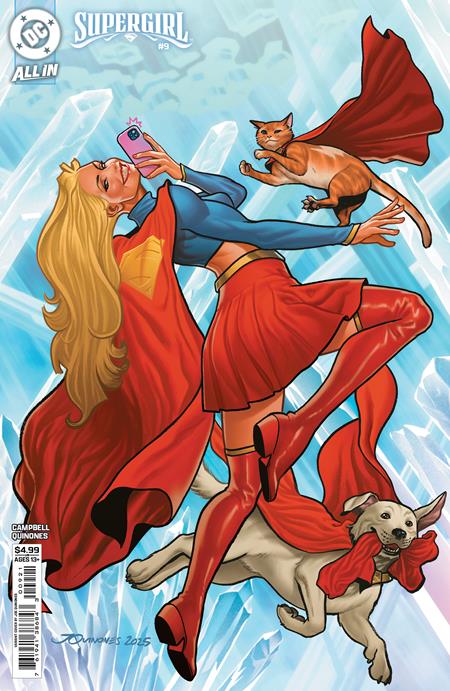 Supergirl #9  C Joe Quinones Card Stock Var