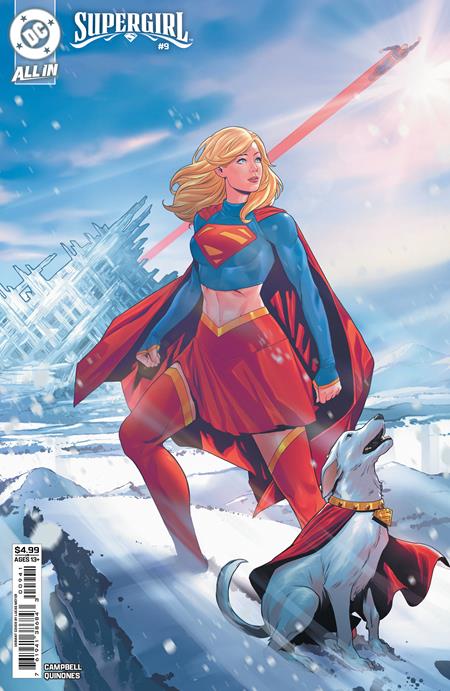 Supergirl #9  D Lucas Meyer Card Stock Var