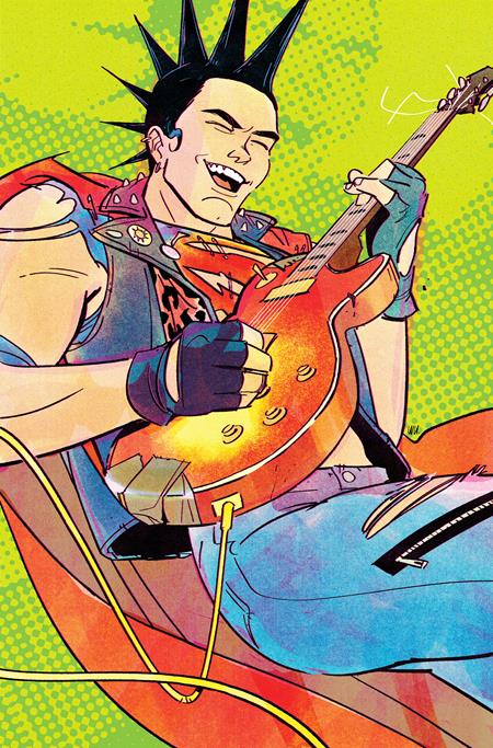 Action Comics #1094  D Annie Wu Punk Rock Card Stock Var