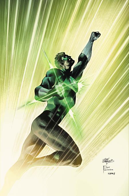Green Lantern #31  C Eddy Barrows & Eber Ferreira Card Stock Var