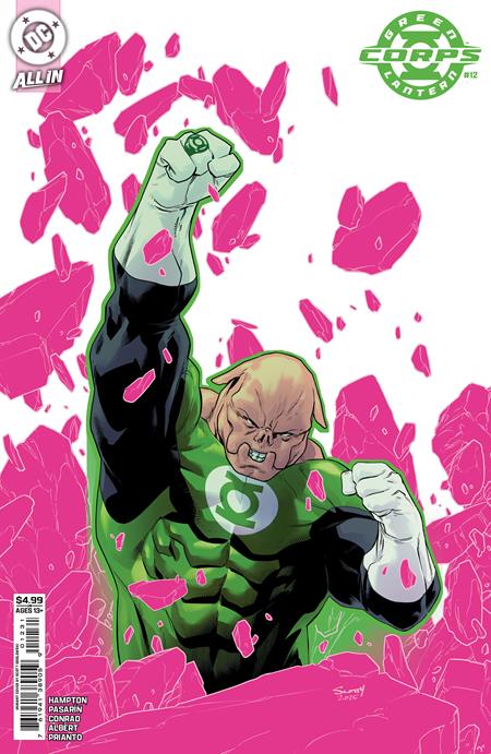 Green Lantern Corps #12  C Scott Godlewski Card Stock Var