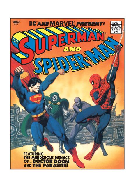 DC And Marvel Present Superman And Spider-Man (Marvel Treasury Edition #28) #1 Facsimile Edition A John Romita Sr & Bob Larkin - Periodical - Image - Pop Weasel