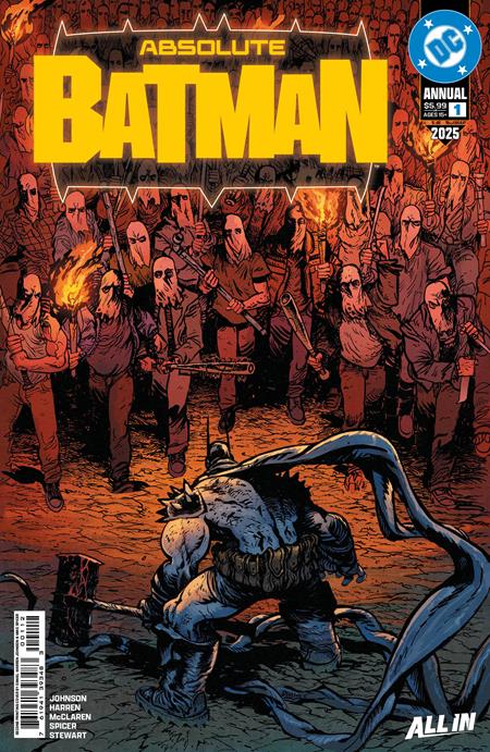 Absolute Batman 2025 Annual #1  | One Shot Second Printing Cvr A Daniel Warren Johnson