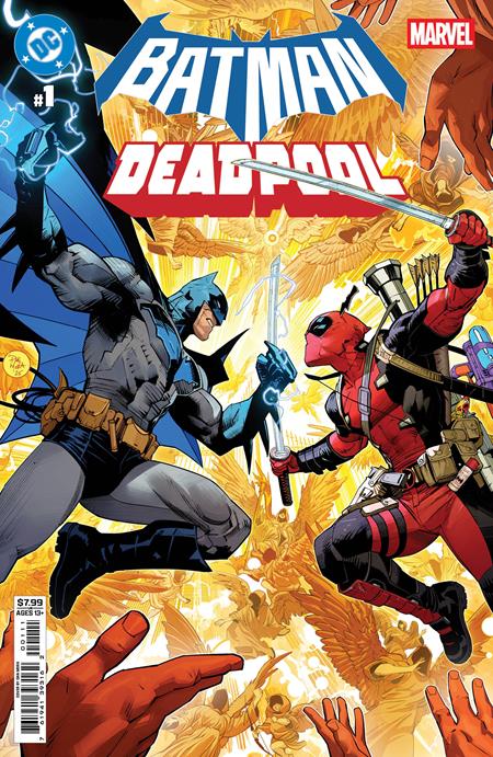 Df DC Marvel Batman Deadpool #1 Cgc Graded Allocations May Occur