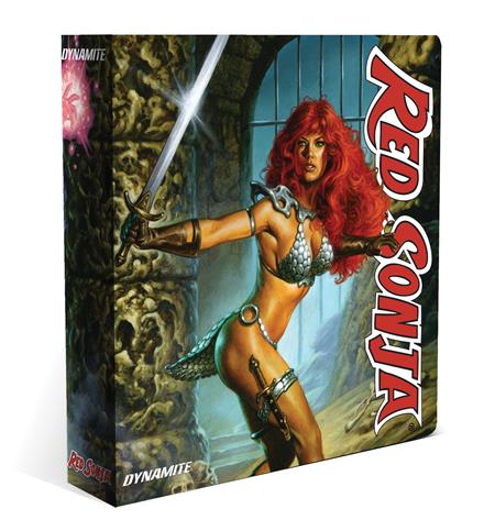 Red Sonja 2025 Deluxe Trading Card Binder - Collectible - Image - Pop Weasel