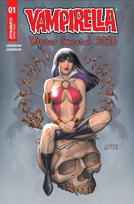 Vampirella Winter Special 2026 #1  | One Shot  B Joseph Michael Linsner Var