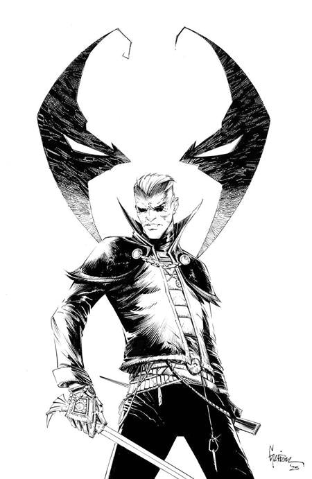 Spawn The Curse Of Sherlee Johnson #5  C Jonathan Glapion B&w Virgin Var