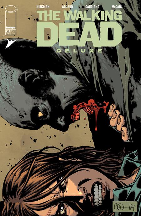 Walking Dead Deluxe #128  B Charlie Adlard & Dave Mccaig Var