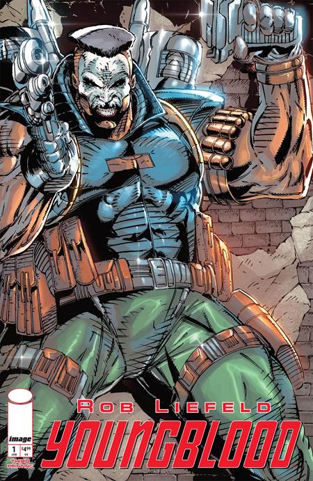 Youngblood #1 (2025) 3rd Ptg  B Rob Liefeld Var