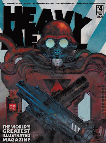 Heavy Metal Magazine #4  B Elgo Var