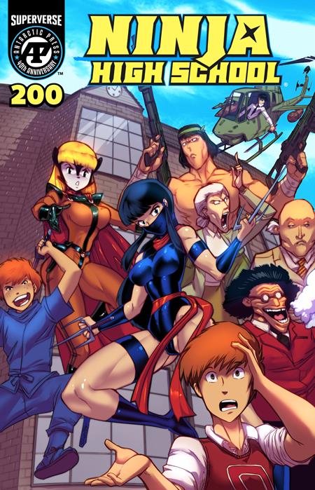 Ninja High School #200  B Fred Perry Var