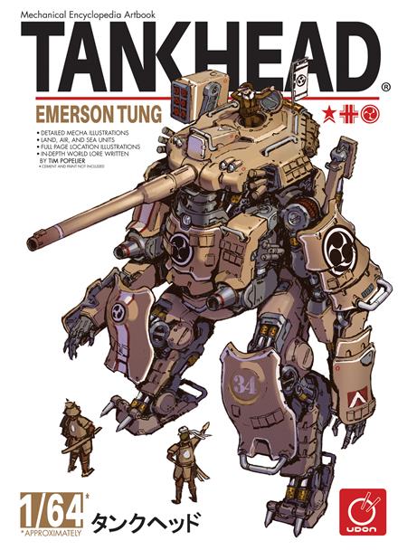 Tankhead Mechanical Encyclopedia Artbook  | Hardcover - Graphic Novels - Image - Pop Weasel