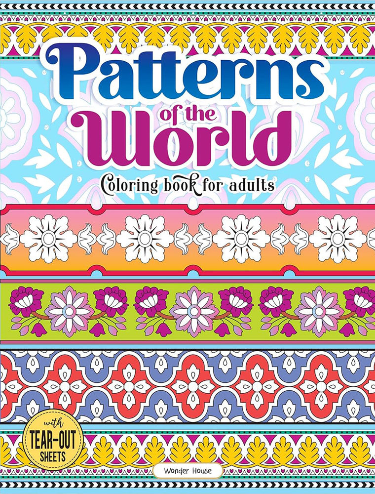 Patterns Of The World Coloring Book For Adults | TPB - Graphic Novels - Image - Pop Weasel