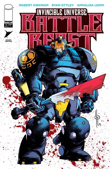 Invincible Universe Battle Beast #3 2nd Ptg  A Jason Howard - Image
