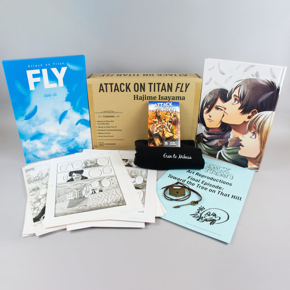 Attack on Titan 35: FLY Collector's Box Set - Books - Image - Pop Weasel