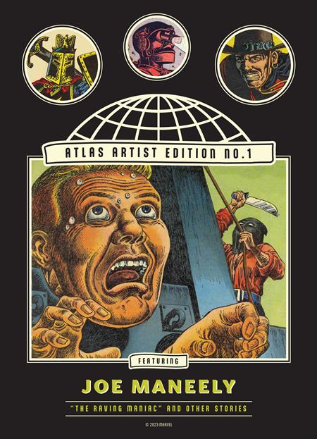 Atlas Artist Edition No 1 Joe Maneely  | Hardcover Vol 1 The Raving Maniac And Other Stories image - Graphic Novels - Image - Pop Weasel