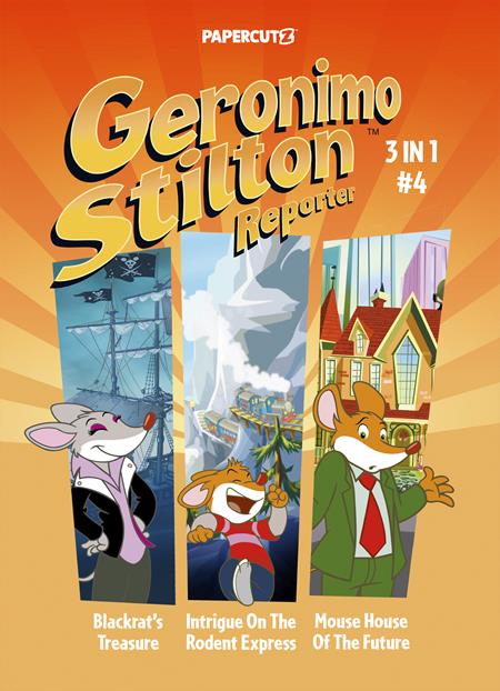 Geronimo Stilton Reporter 3 In 1  | TPB Vol 4 image