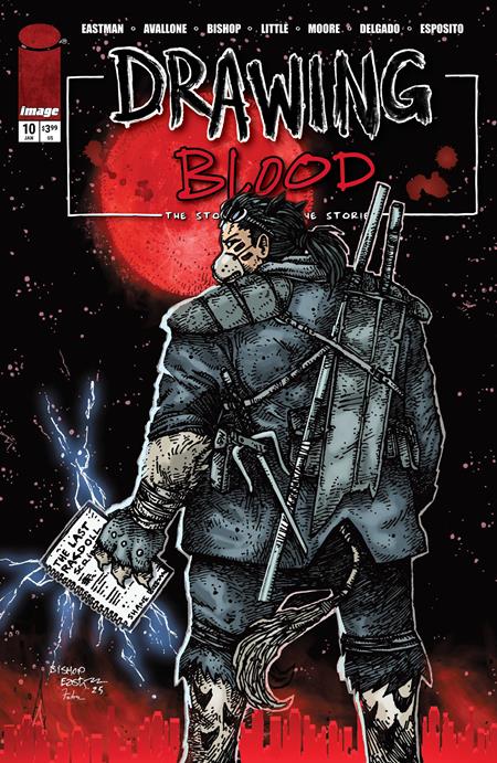 Drawing Blood #10 (of 12)  C Ben Bishop Homage Var