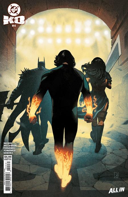 DC K.o. #4 (of 5)  C Mike Del Mundo Card Stock Var
