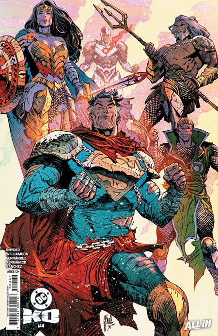 DC K.O. #4 (Of 5) K Inc 1:25 Guillem March Card Stock Var - Image
