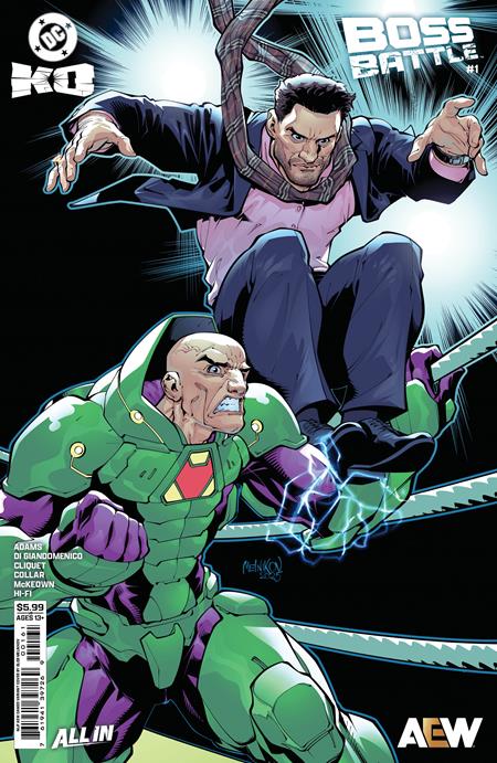 DC K.o. Boss Battle #1  | One Shot  F Gleb Melnikov Aew Card Stock Var