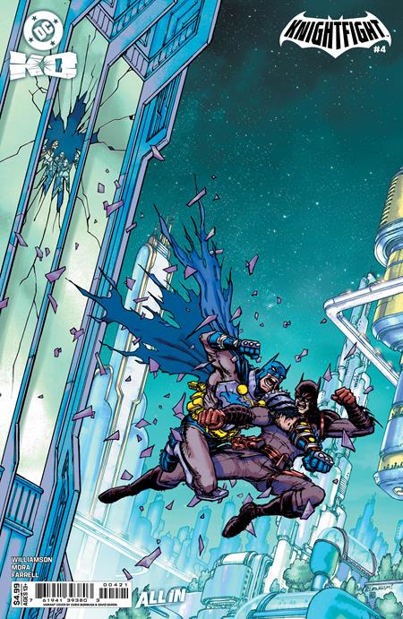 DC K.o. Knightfight #4 (of 4)  B Chris Burnham Card Stock Var