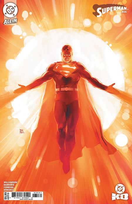 Superman #35  C Rod Reis Card Stock Var (dc K.o.)