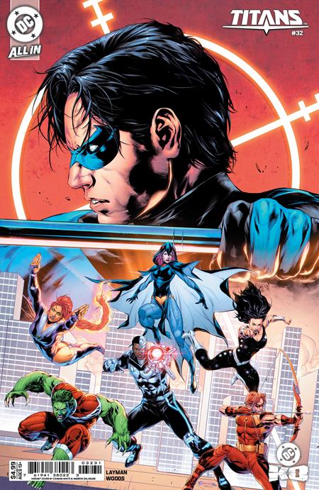 Titans #32  C Caanan White Card Stock Var (dc K.o.)
