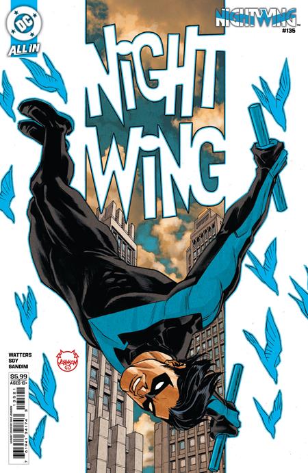 Nightwing #135  B Dave Johnson Card Stock Var