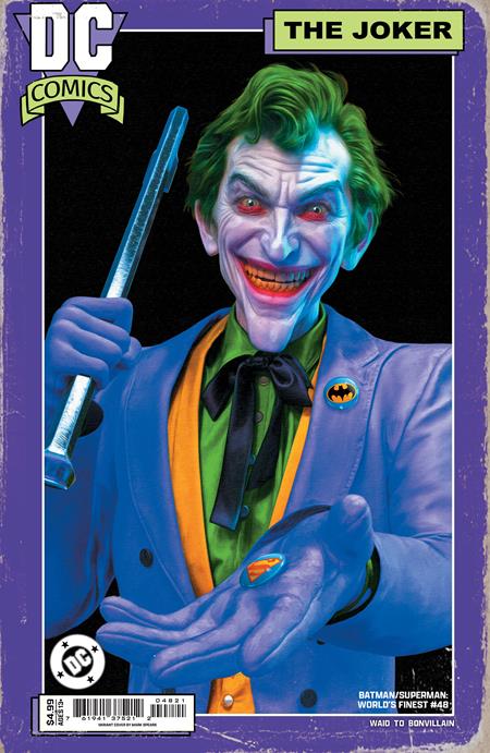 Batman Superman Worlds Finest #48  B Mark Spears Card Stock Var