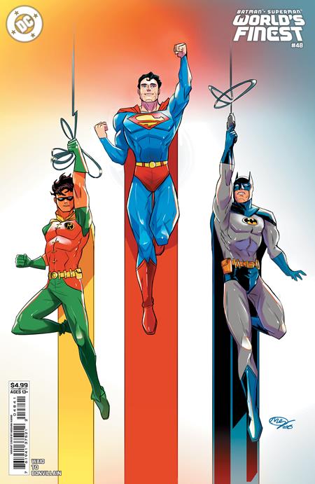 Batman Superman Worlds Finest #48  D Megan Huang Card Stock Var