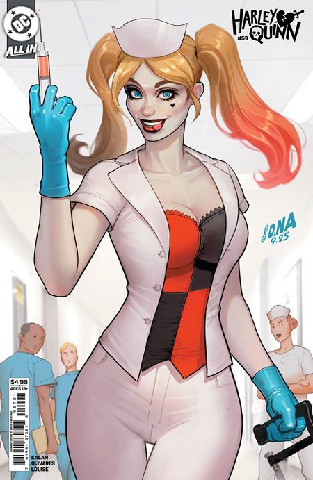 Harley Quinn #59  B David Nakayama Card Stock Var