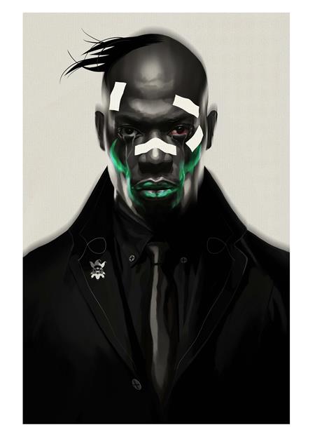 Batman Gargoyle Of Gotham #4 (of 4)  D Jamie Hewlett Card Stock Var