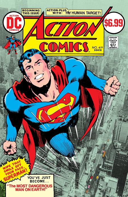 Action Comics #419 Facsimile Edition  B Neal Adams Foil Var