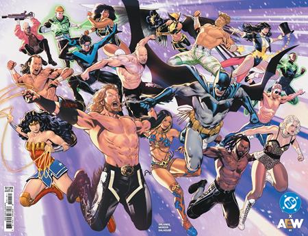 DC X Aew #1 (of 2)  E Lucas Meyer Wraparound Foil Var