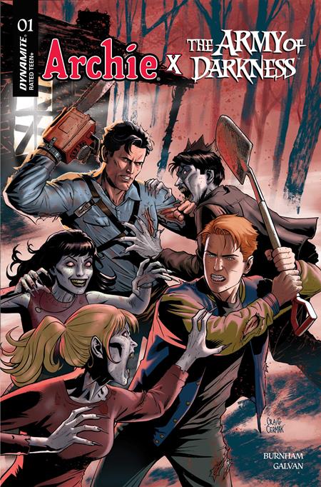 Archie X Army Of Darkness #1  D Craig Cermak Var