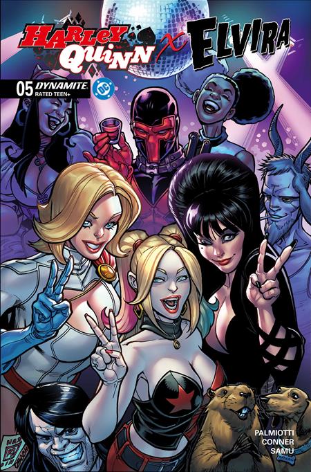 Harley Quinn X Elvira - Comics - Image - Pop Weasel