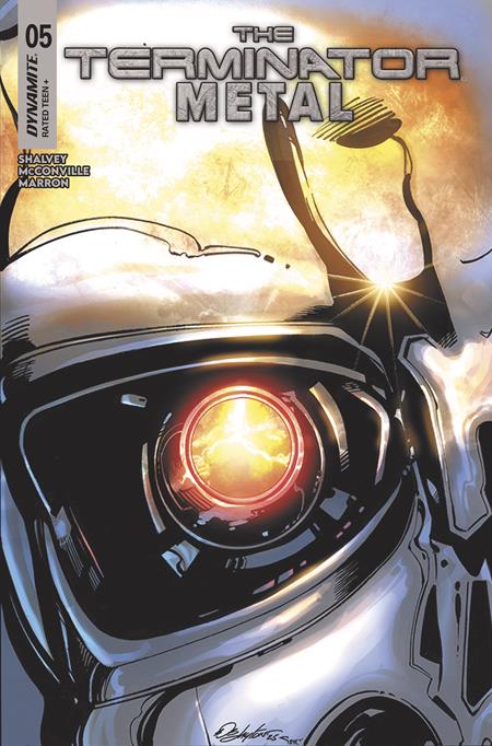 Terminator Metal #5  B Bob Layton Var
