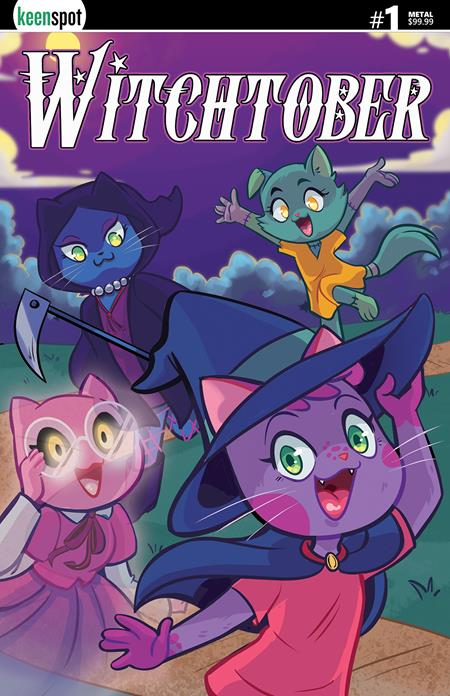 Witchtober #1  D Reneta Garcia Metal Cover Var