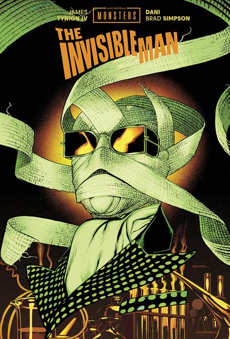 Universal Monsters The Invisible Man  | Hardcover Direct Market Exclusive Ryan Sook Var - Graphic Novels - Image - Pop Weasel