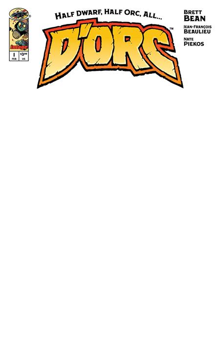 Dorc #1  F Blank Sketch Var