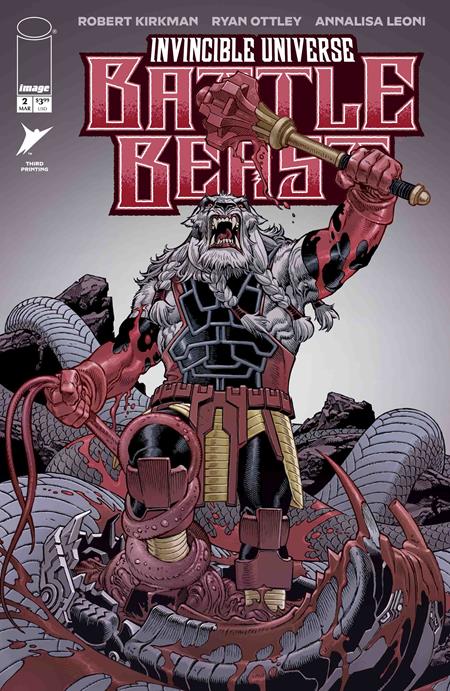 Invincible Universe Battle Beast #2 3rd Ptg