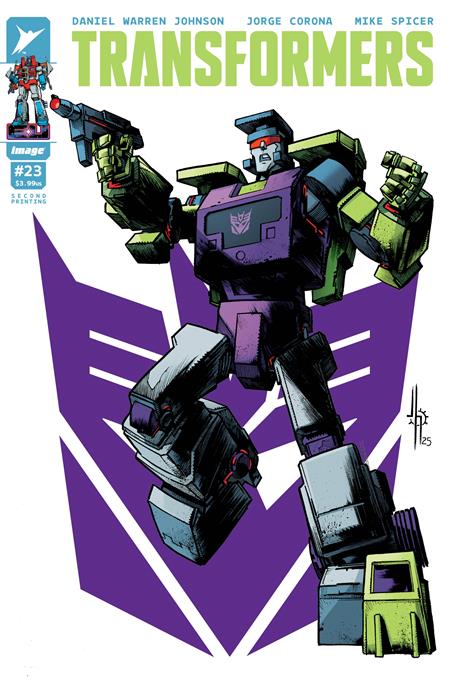 Transformers #23 2nd Ptg  A Jason Howard Decepticon