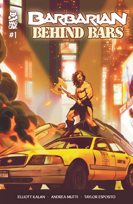 Barbarian Behind Bars #1 (of 5)  A Francesco Tomaselli