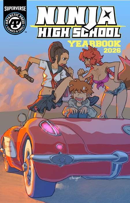Ninja High School Yearbook 2026  B Daniel Coronado Fire Horse Var